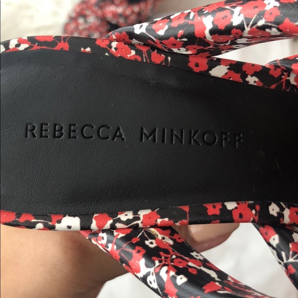 HP🎉 Rebecca Minkoff Amandine Floral Heel Mules - Picture 6 of 10